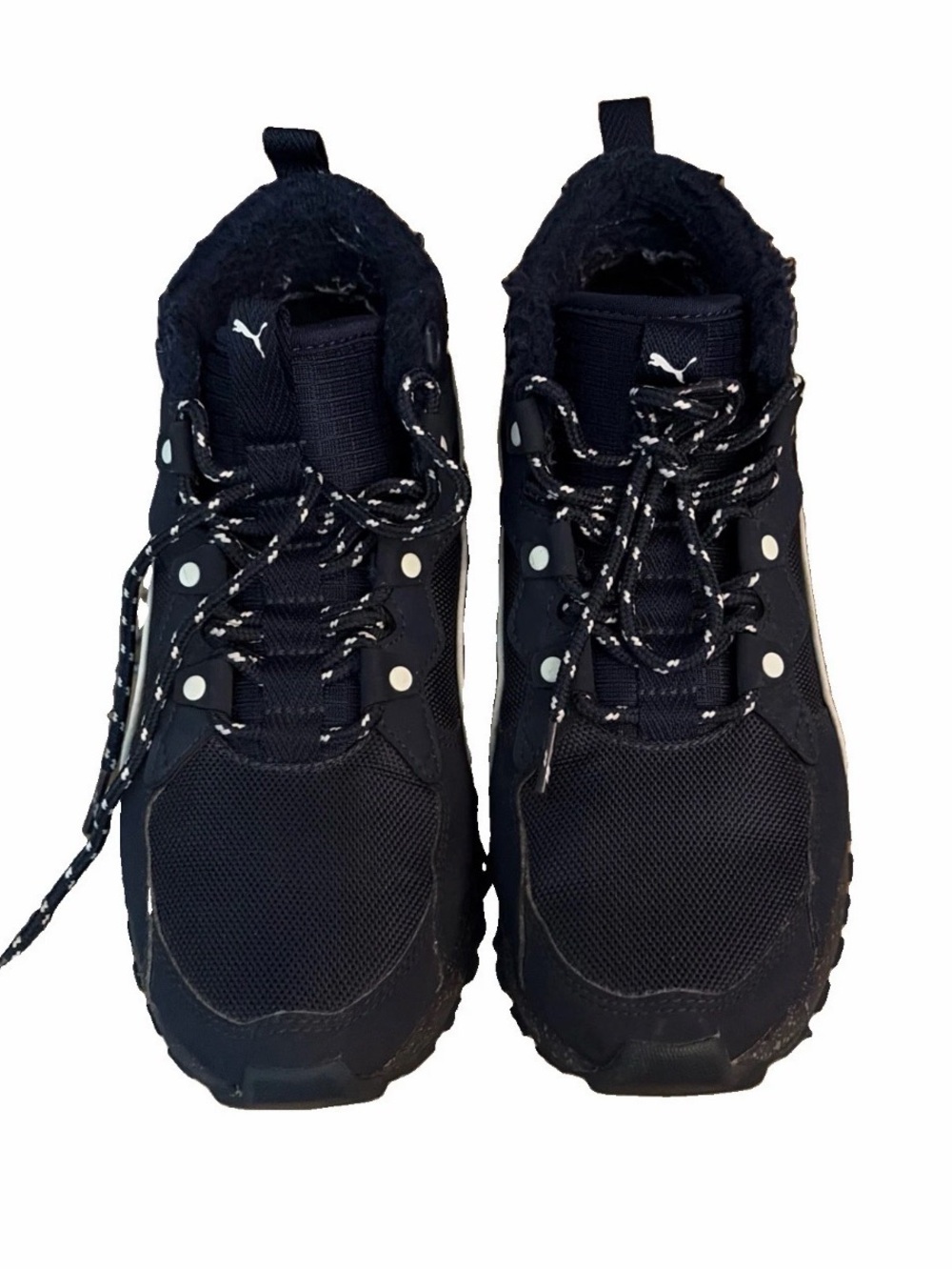 Puma Pacer Next SB WTR Women's Size 10 Navy Blue Winter Sneaker Boots 366936-06